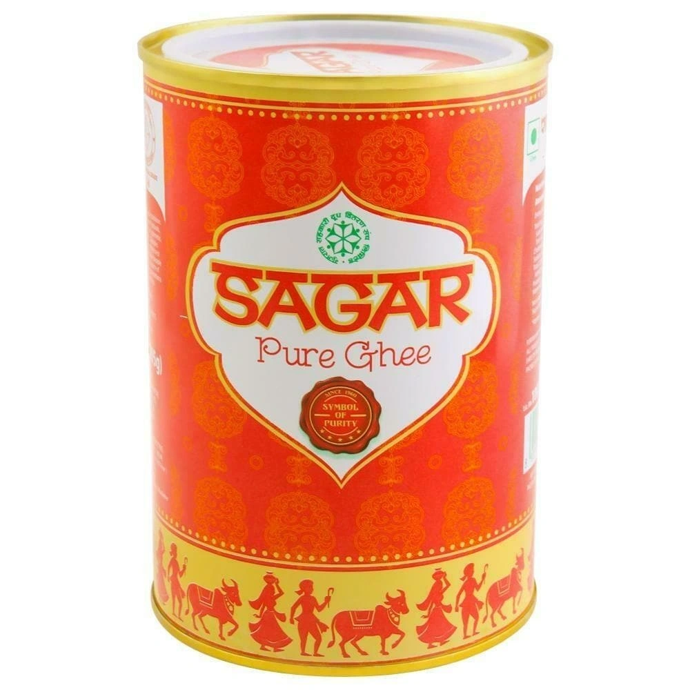 Sagar Pure Ghee 1 L (Tin)-RDDB100199