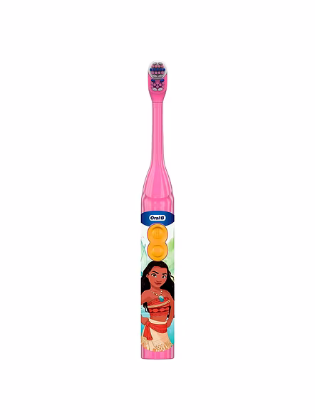 Oral B Pro-Health Stages Power Battery Toothbrush for Kid, Manual with color Pink - 1 Each
