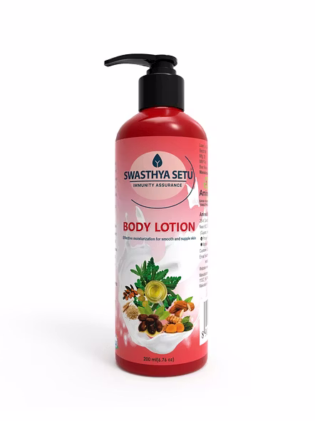 SWASTHYA SETU BODY LOTION FOR 200 ML | FOR ALL SKIN TYPE FOR ALL SEASON