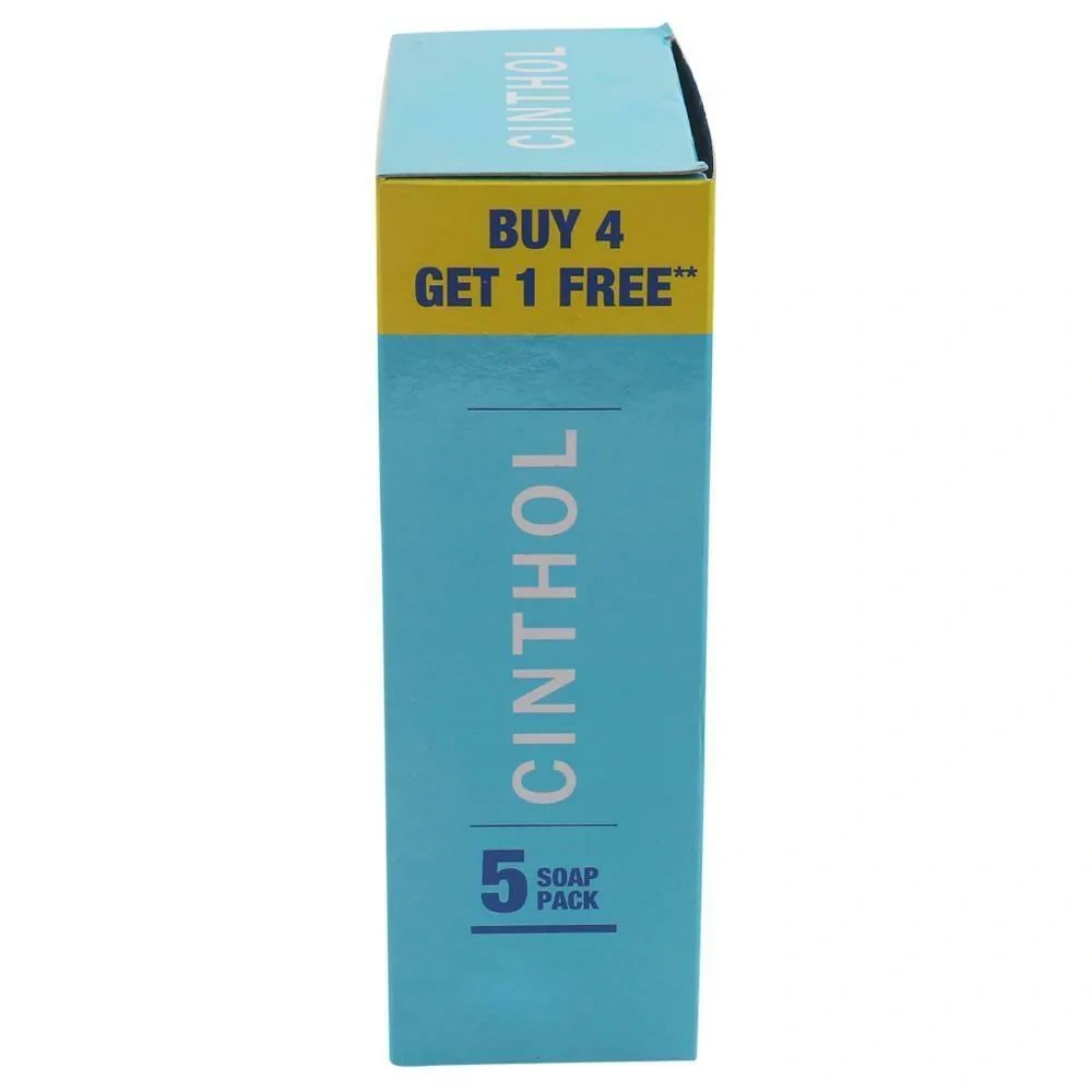 Cinthol Cool Deo Soap with Menthol 100 g (Buy 4 Get 1 Free)-3