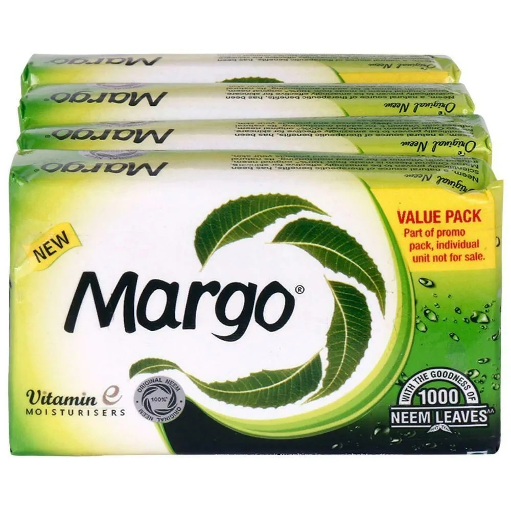 Margo 100% Original Neem Soap 75 g (Pack of 4)-RDPC101346