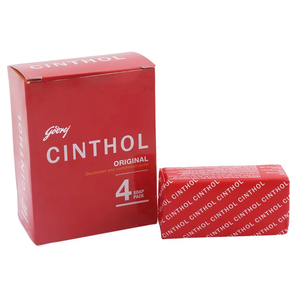 Cinthol Original Deo &amp; Complexion Soap 100 g (Pack of 4)-RDPC101350