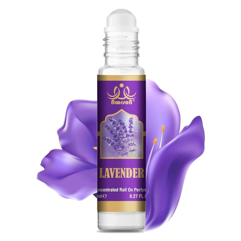 Noorson Lavender Attar Perfume for Unisex - Pure, Natural Long Lasting Etra, Ittar Herbal Attar 8 ML-3