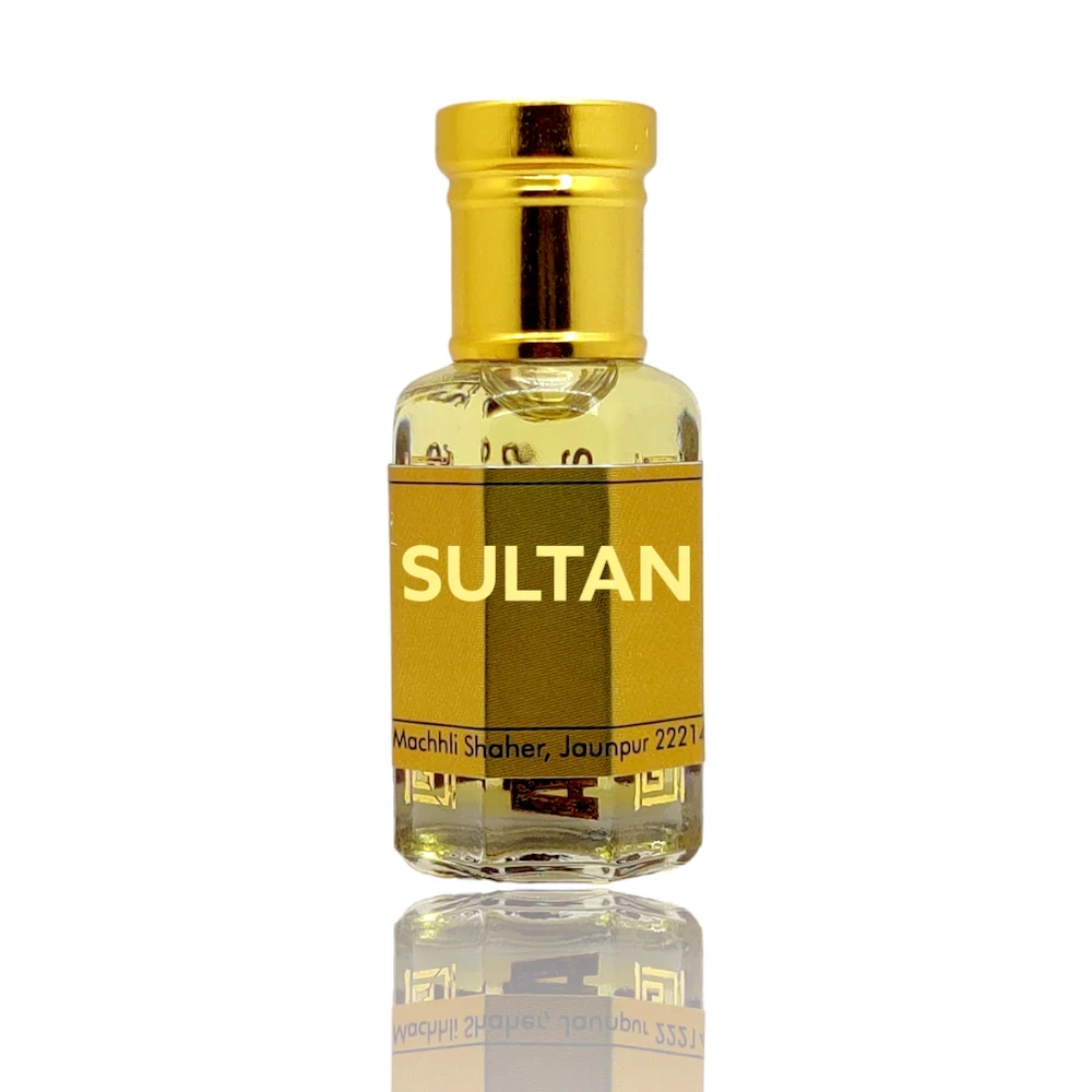 Ali Perfumes Sultan Attar Mild Woody Fresh Long Lasting Aroma For Men and Women 6ML-RDPC101496