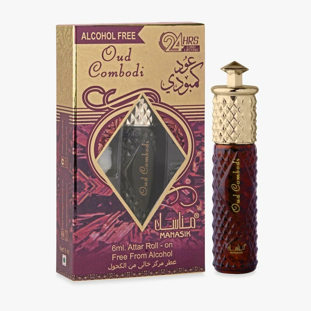 MANASIK Burj, Bushra, Bravo And Dear Floral Attar (Pack Of 4)-4