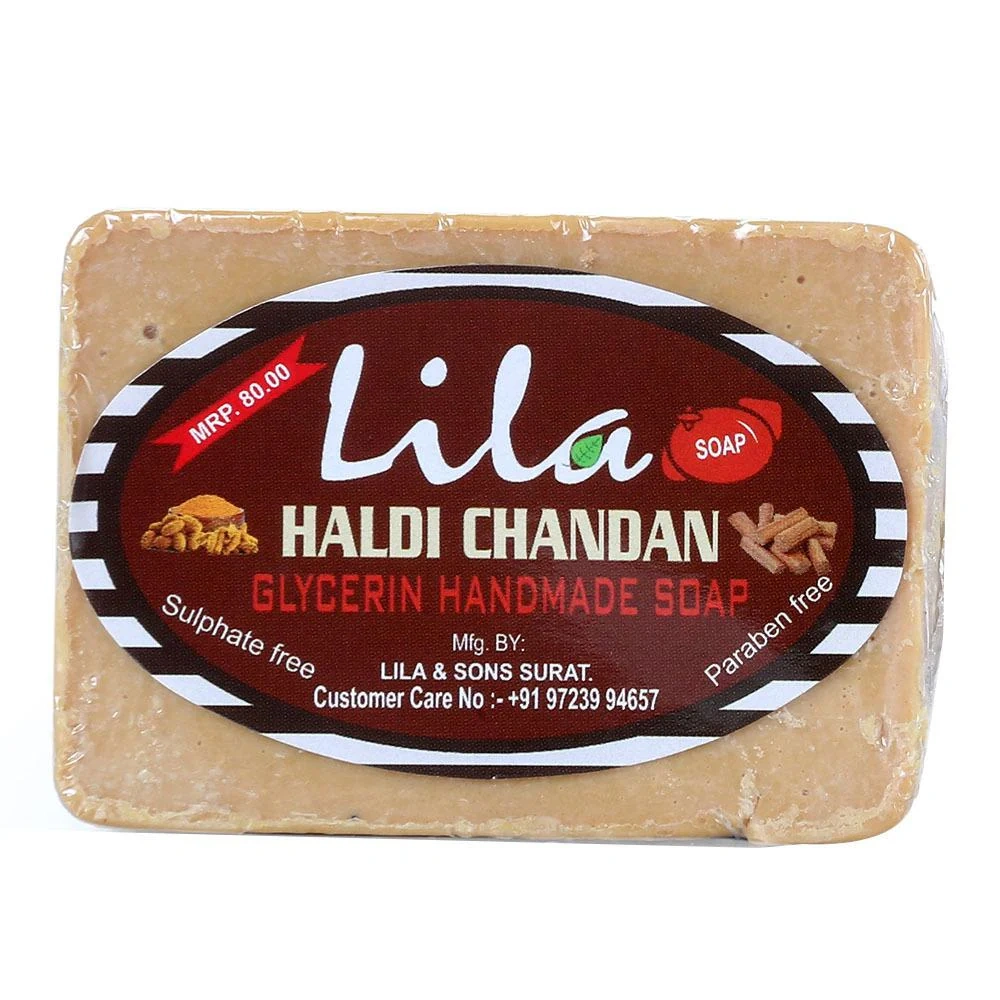 L&amp;S Lila Handmade Honey Turmeric Soap (Pack Of 4, 100 Grams)-1