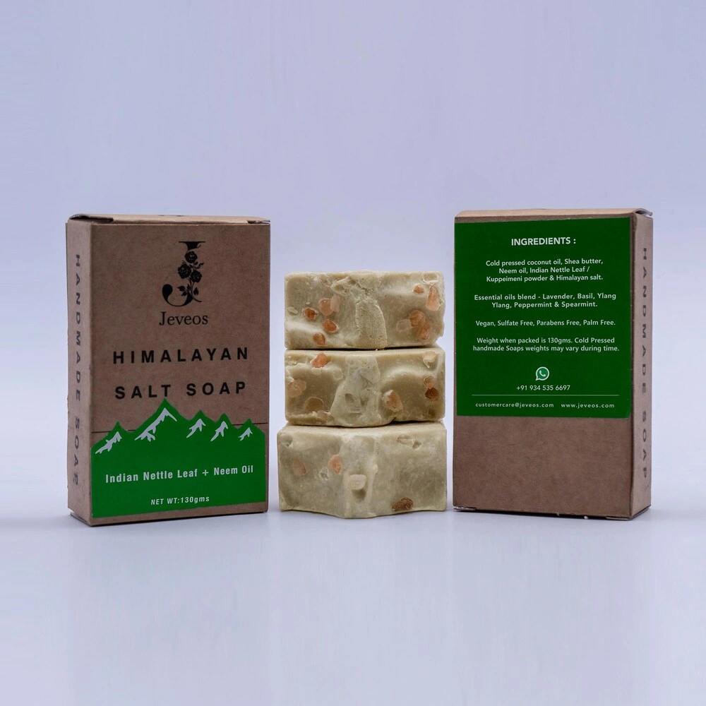 Himalayan Salt Soap-Kuppeimeni/Indian Nettle Leaf Soap-2