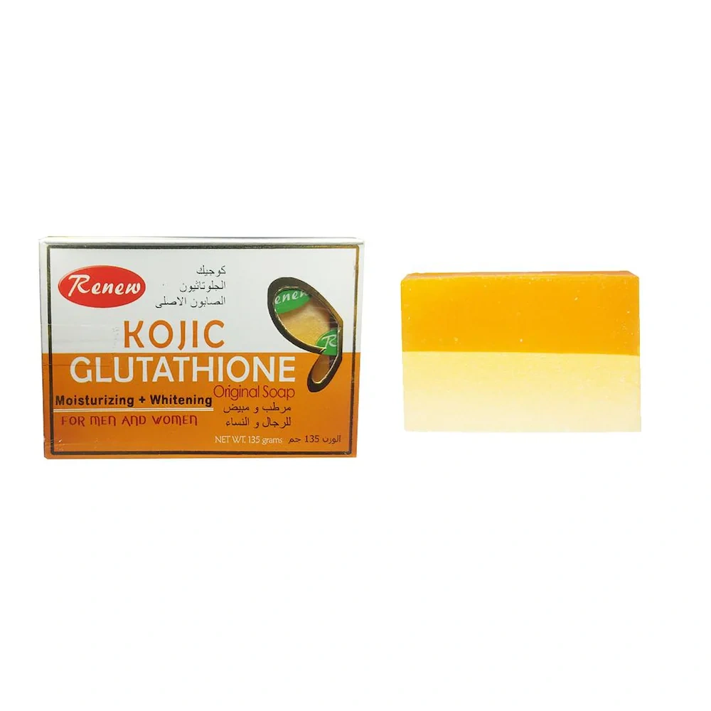 Queue Renew kojic Glutathione Papaya and Placenta moisturizing and Whitening soap pack of 7-2