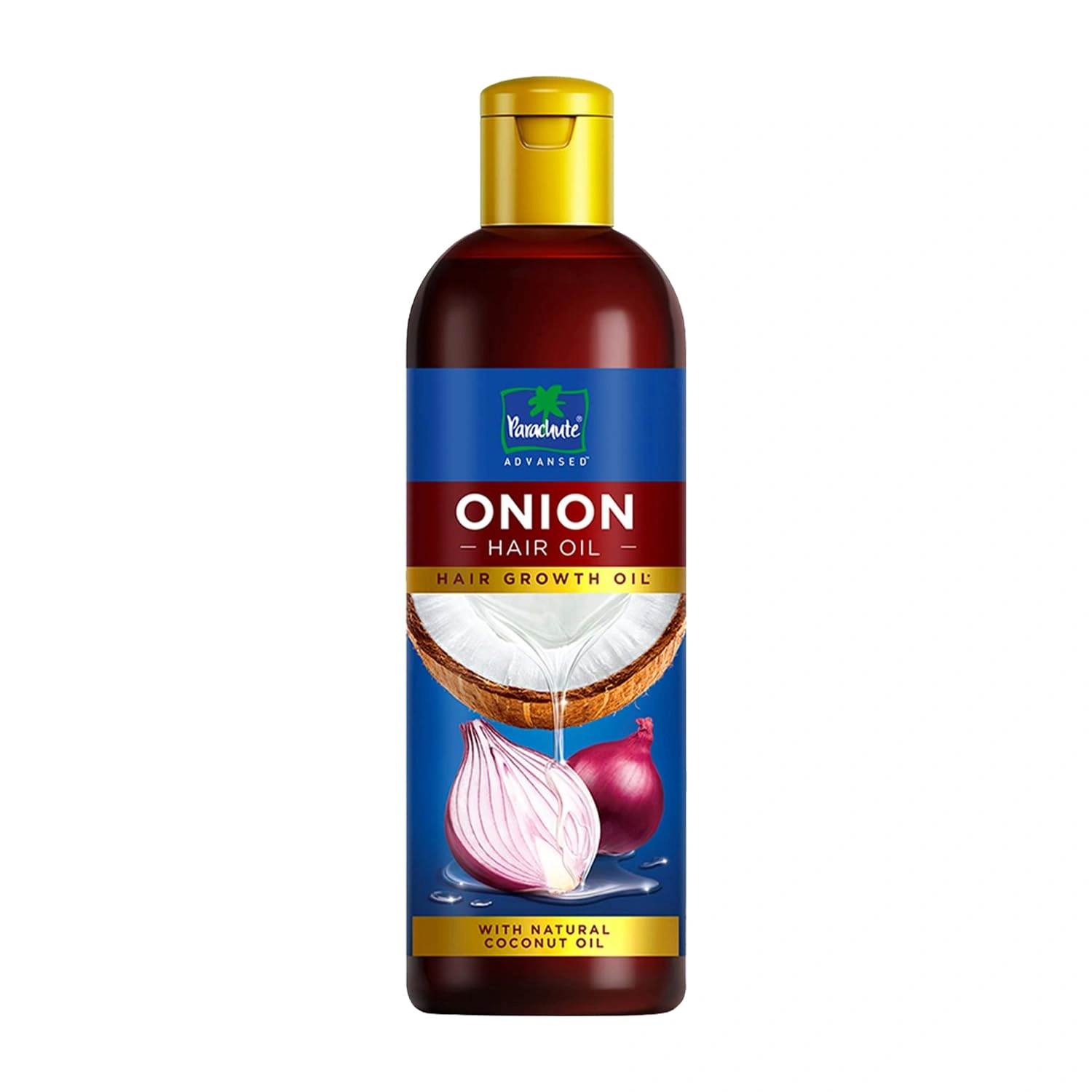 Parachute Advansed Onion Hair Oil for Hair Growth and Hair Fall Control with Natural Coconut Oil &amp; Vitamin E - 200ml-RDPC101570