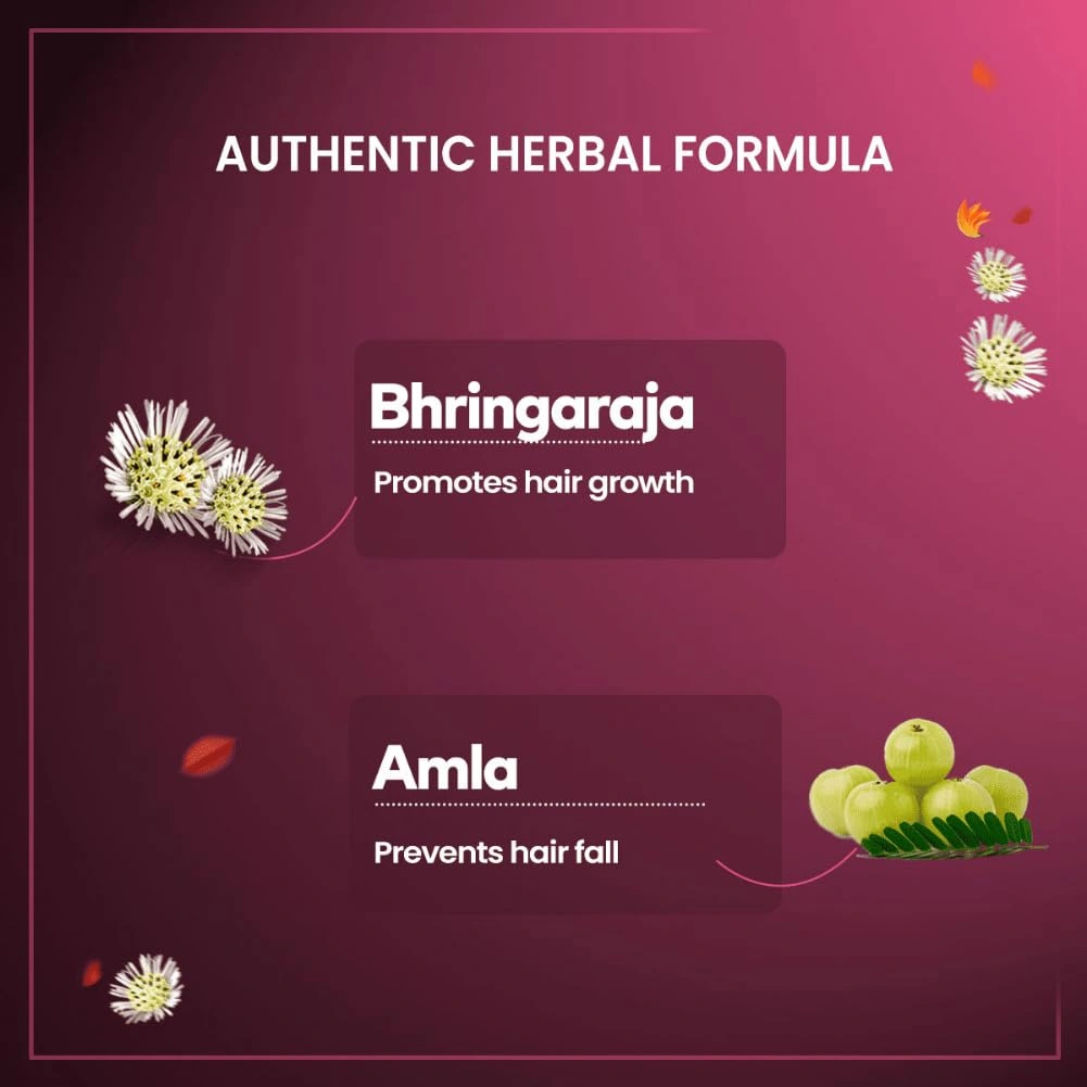 Himalaya Anti-Hair Fall Hair Oil | Non Sticky Hair Oil | Promotes Hair Growth | Prevents Hair Fall | Made with Bhringraja &amp; Amla | For Women &amp; Men | 200ml-3