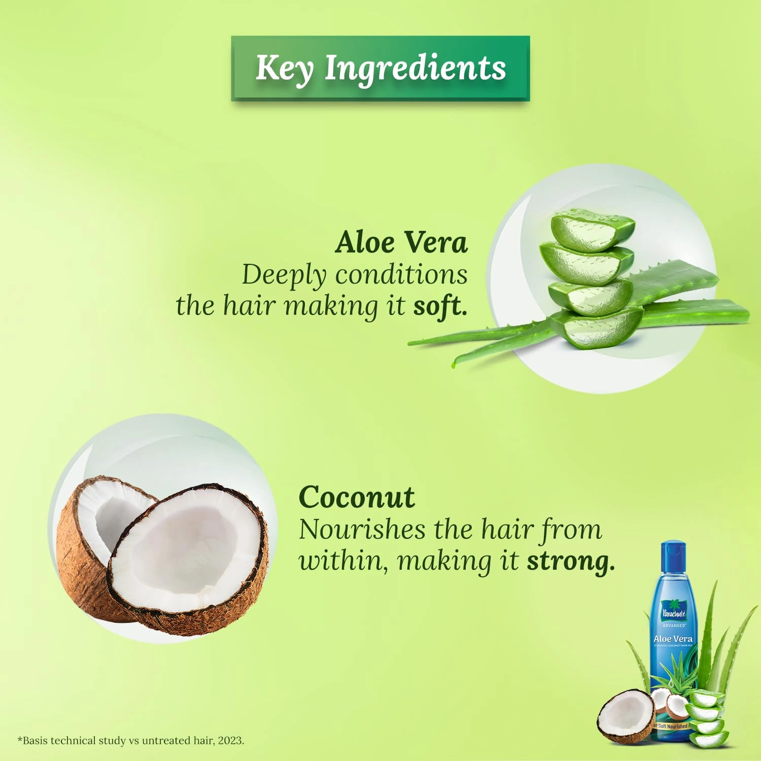 Parachute Advansed Aloe Vera Enriched Coconut Hair Oil, 150ml | For Soft, Strong Hair-2