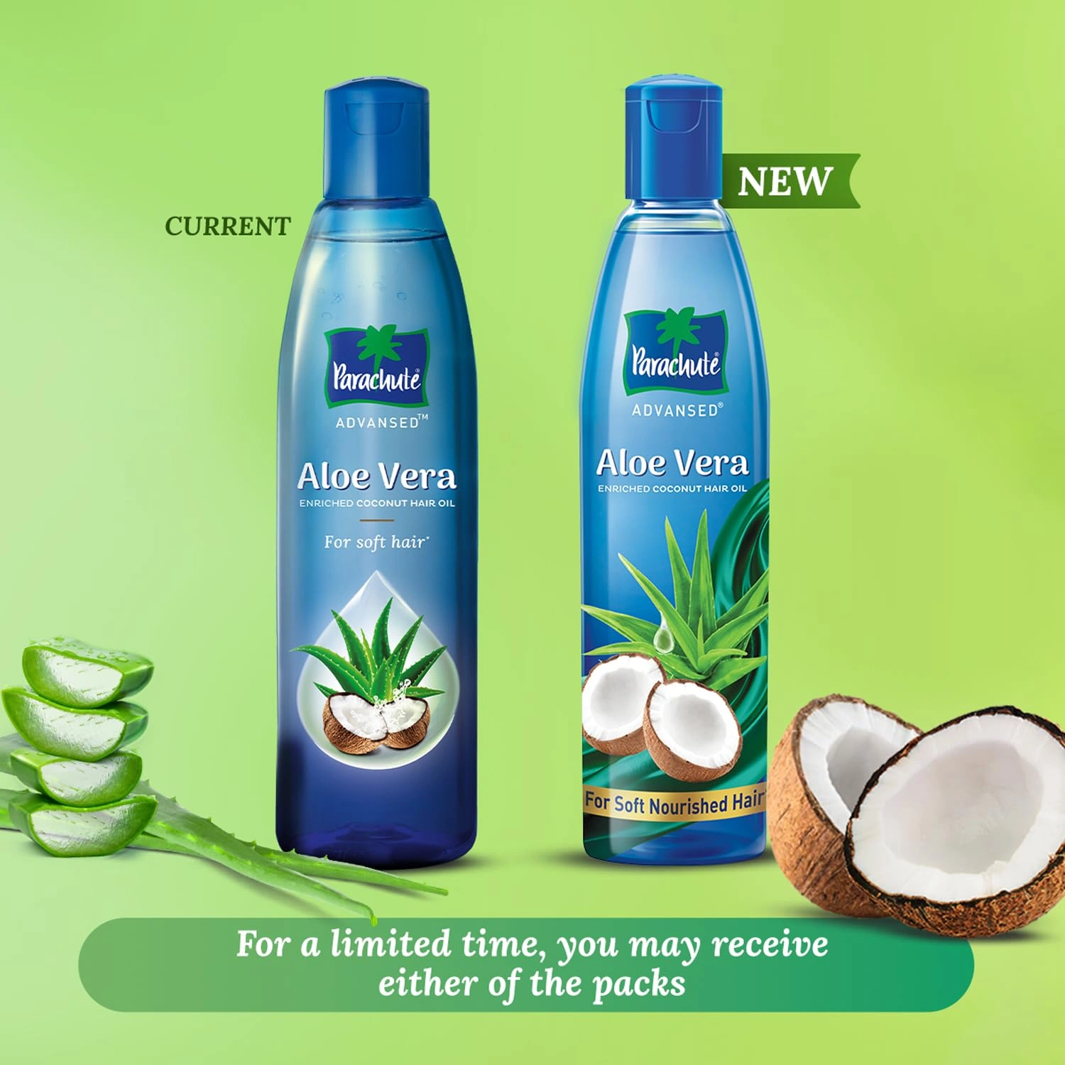 Parachute Advansed Aloe Vera Enriched Coconut Hair Oil, 150ml | For Soft, Strong Hair-1