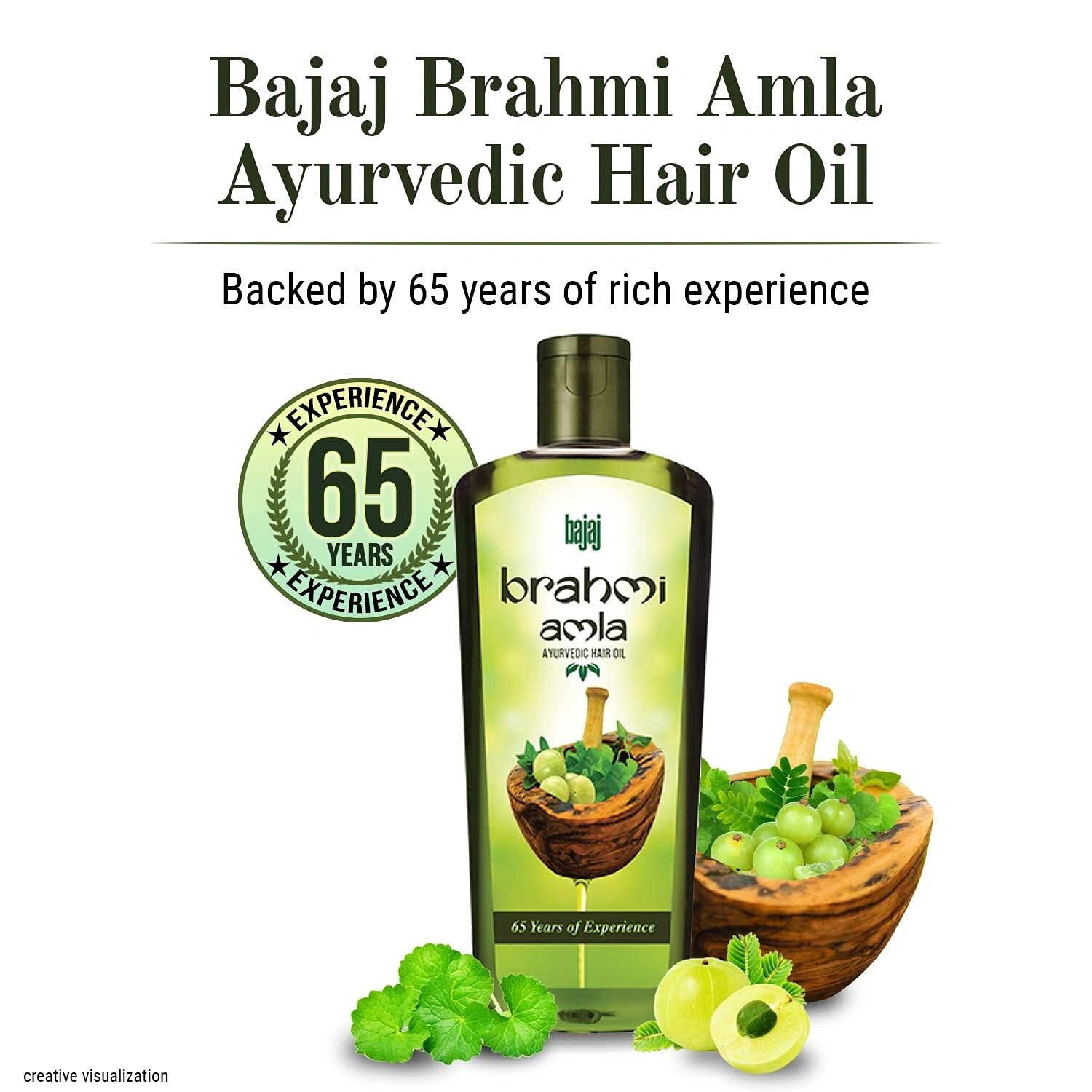 Bajaj Amla Hair Oil for Hair Growth with Brahmi | Ayurvedic Oil for Nourishment, Hairfall Reduction, 300ml-3