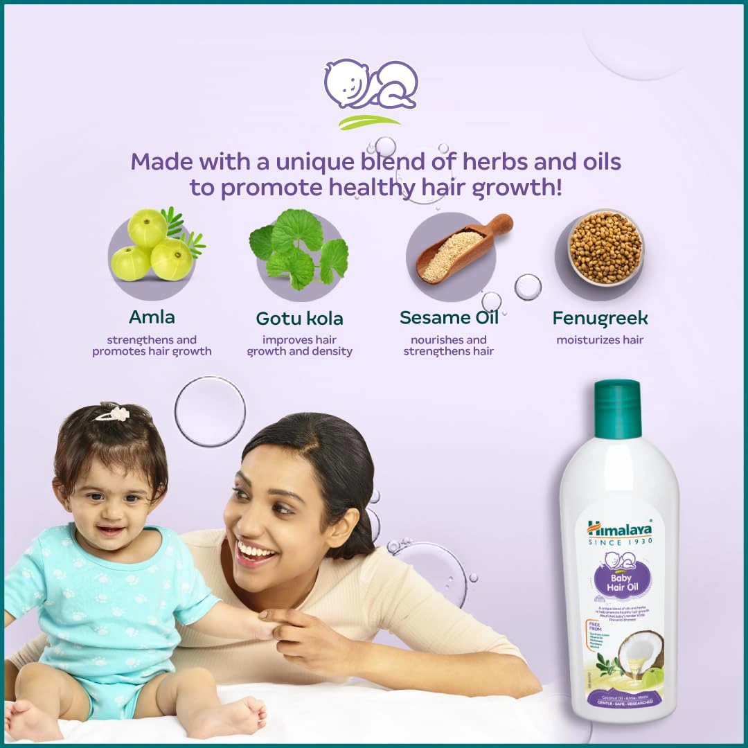 Himalaya Baby Hair Oil 100 ml-5