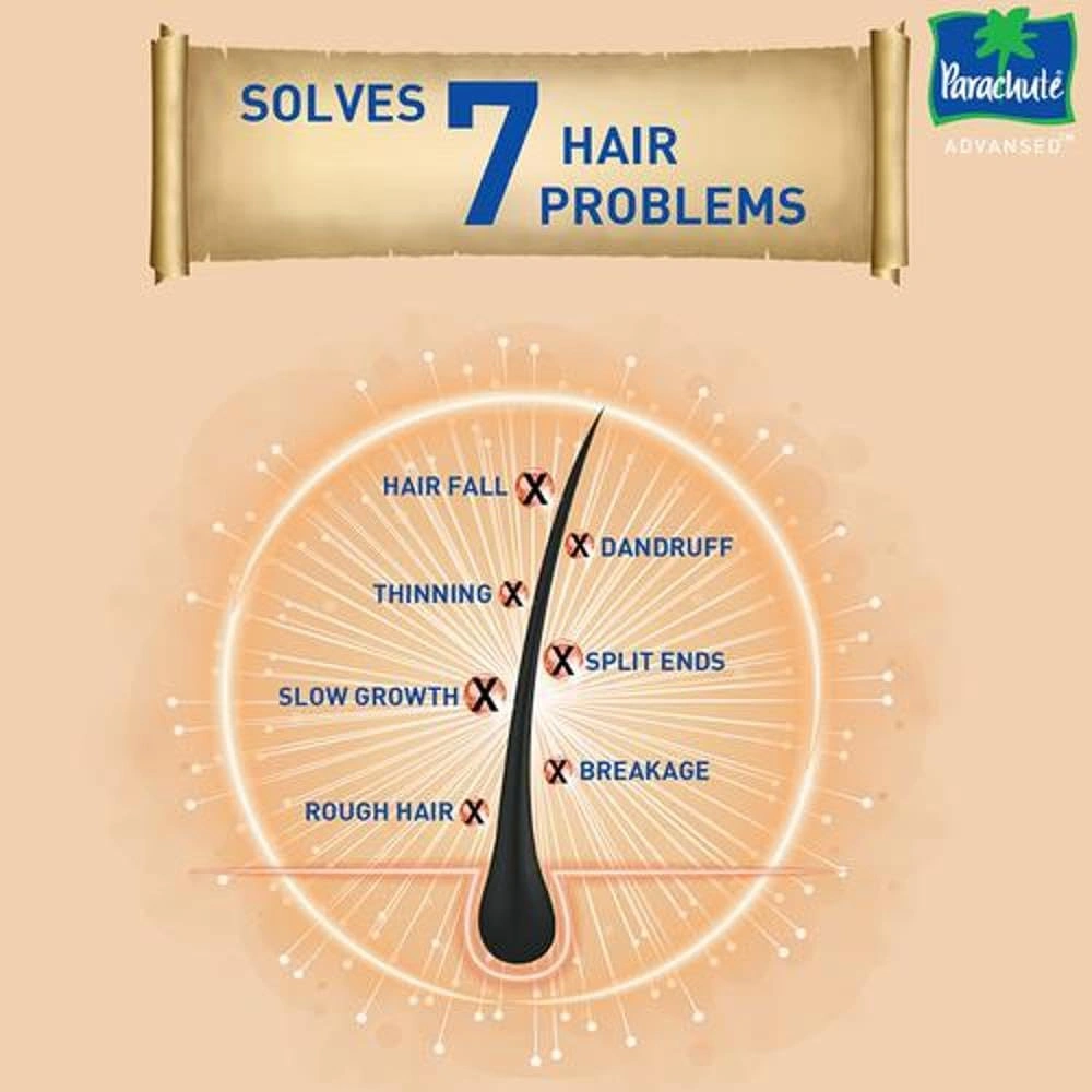 Parachute Advansed Ayurvedic Coconut Hair Oil, 90ml-2