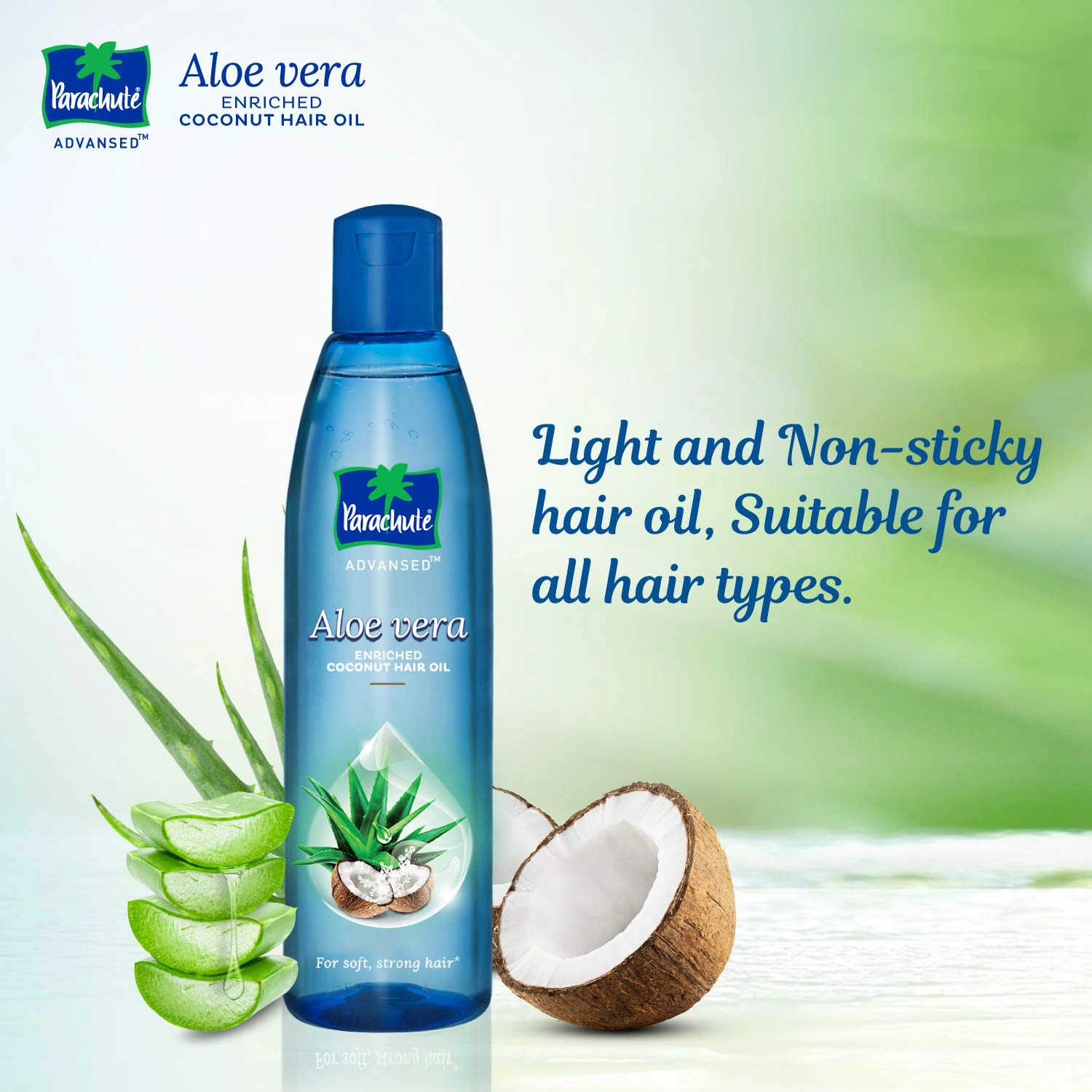 Parachute Advansed Aloe Vera Enriched Coconut Hair Oil, 400 ml (Pack of 2)-4