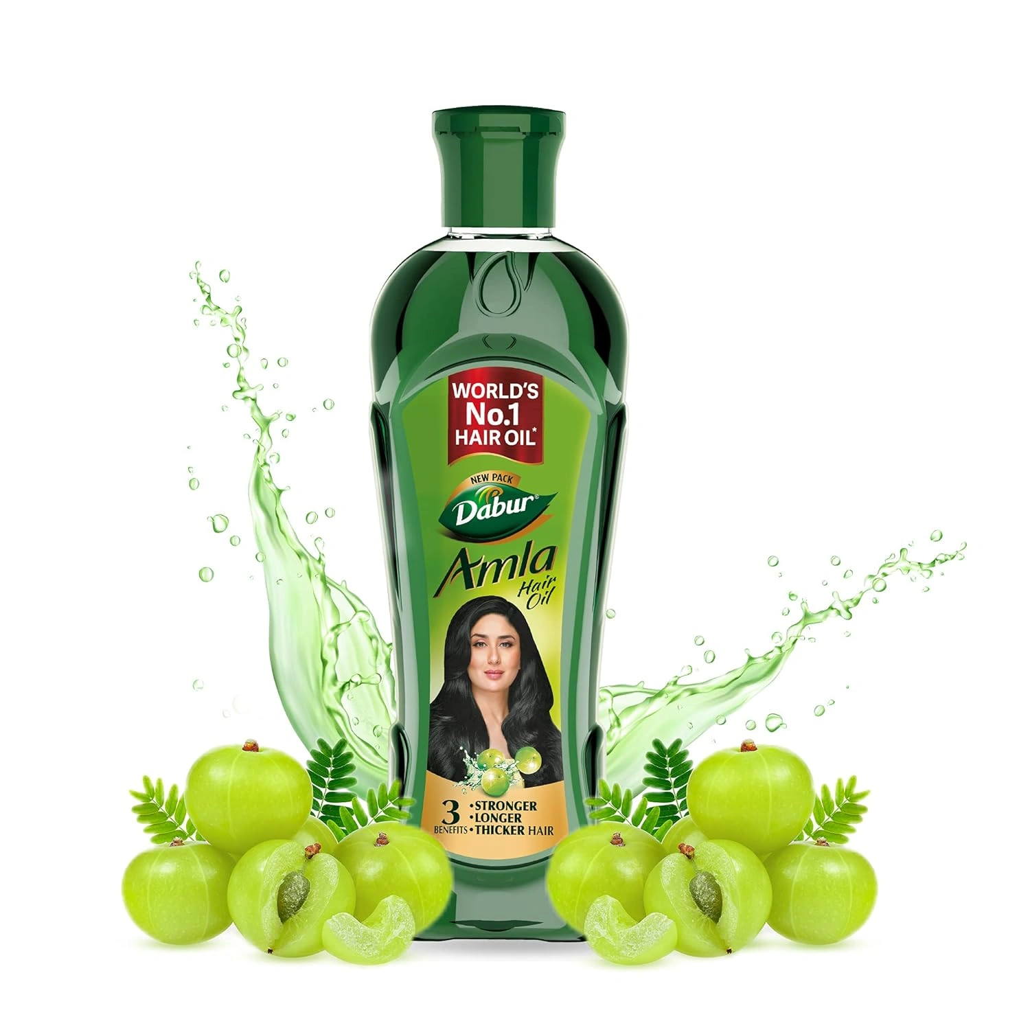 Dabur Amla Hair oil for Stronger, Longer and Thicker Hair -275ml-RDPC101778