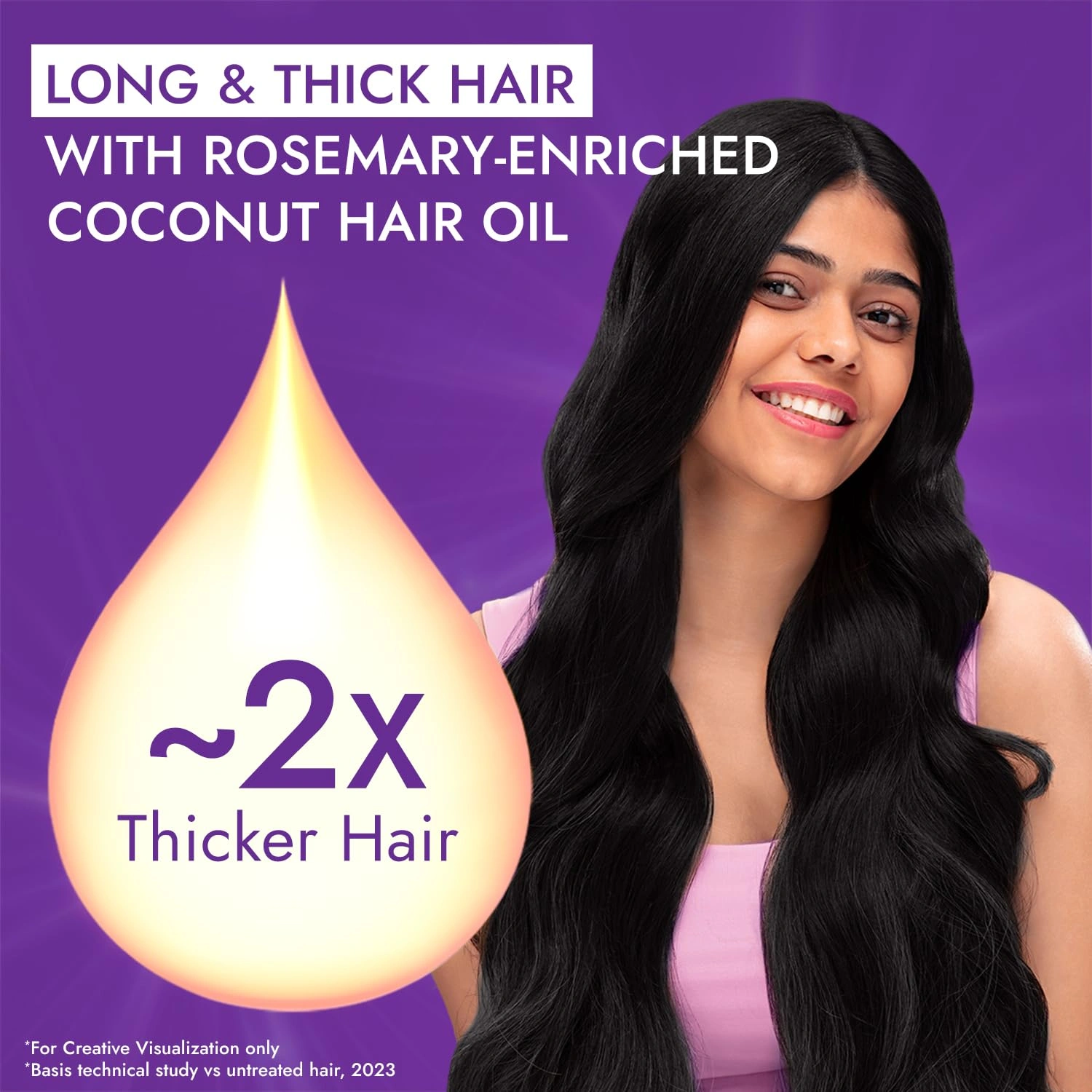 Parachute Advansed Rosemary-enriched Coconut Hair Oil| Rosemary Hair Oil| Superfoods’ Magic| Long &amp; Thick Hair|300 Ml-1