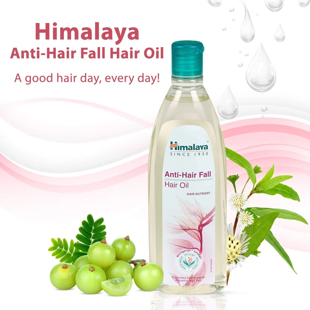 Himalaya Herbals Anti Hair Fall Hair Oil, 200ml &amp; Oil Clear Lemon Face Wash, 150ml Combo-2