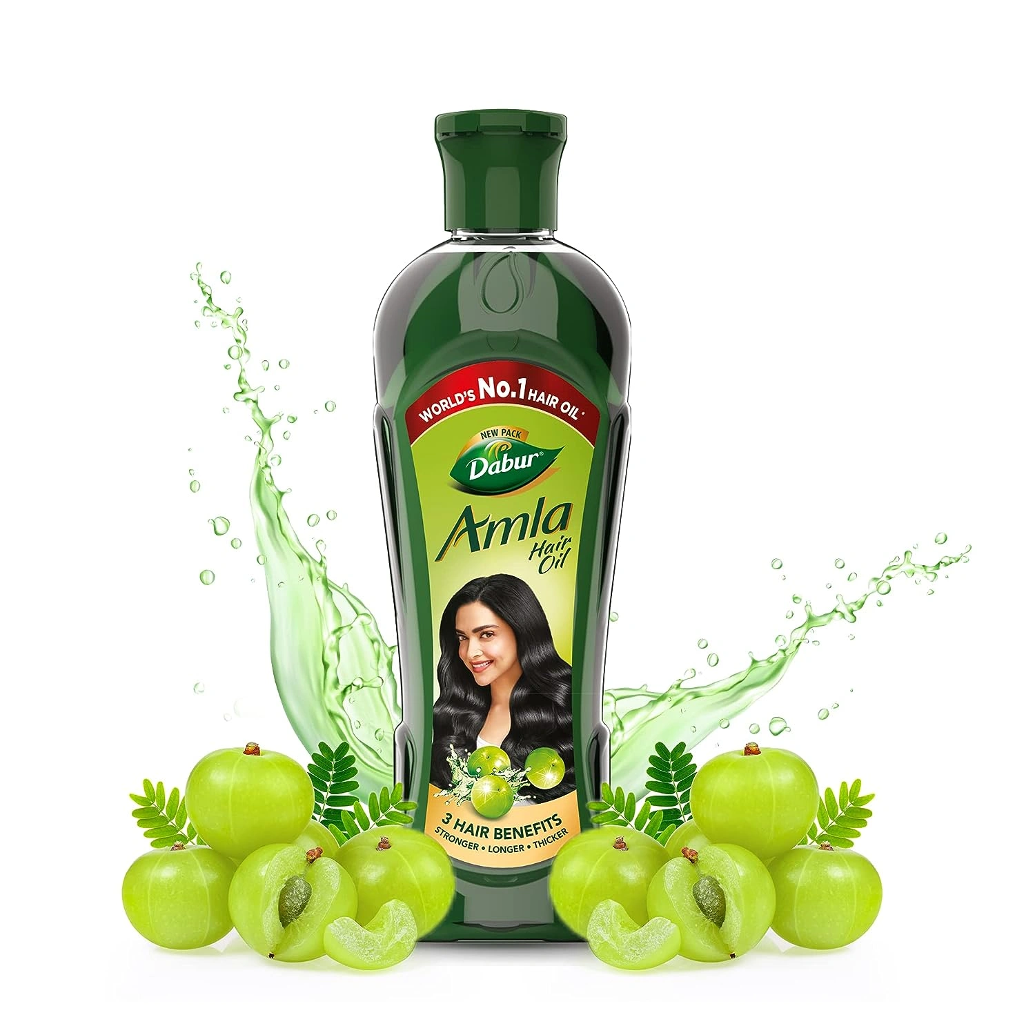 Dabur Red Gel Controls bad breath, plaque, gingivitis, toothache - 150 G (Pack Of 2) &amp; Amla Hair Oil for Strong, Long and Thick Hair -450ml &amp; Amla Hair Oil - for Strong, Long and Thick Hair 275ml-3