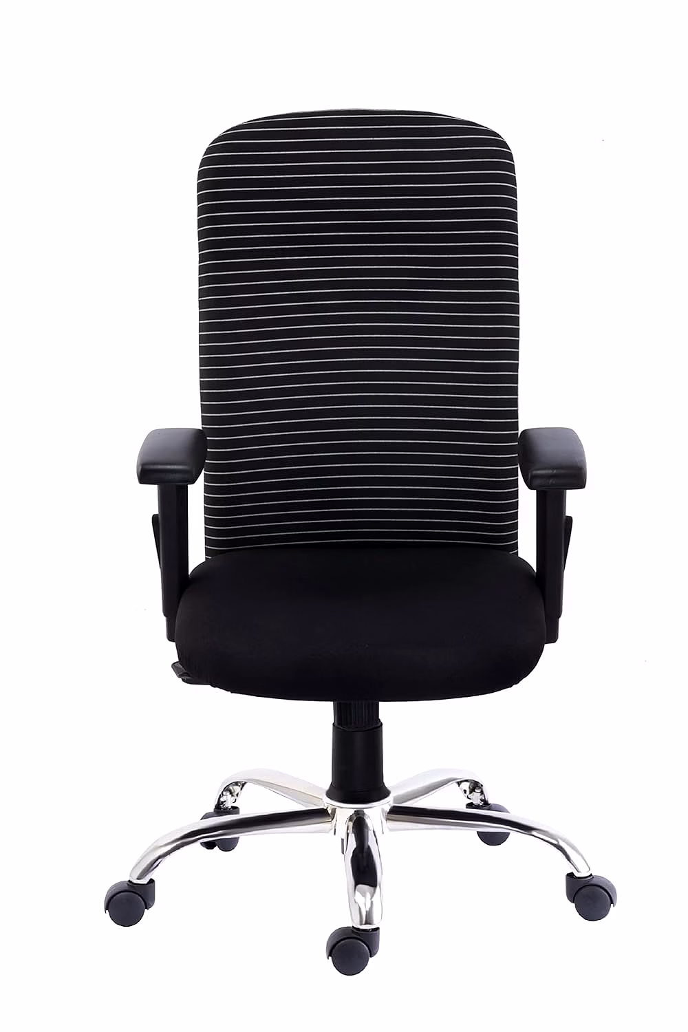 Kash Interio Ergonomic High Back Office Revolving Executive Chair with Adjustable Arms Zebra Black image 1