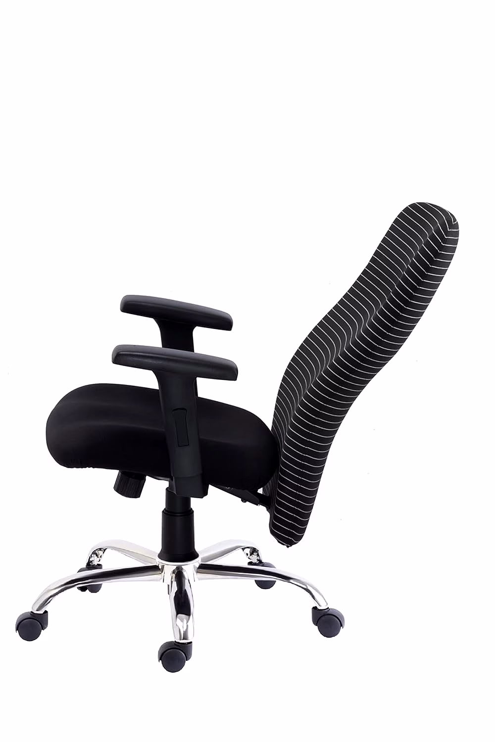 Kash Interio Ergonomic High Back Office Revolving Executive Chair with Adjustable Arms Zebra Black image 4