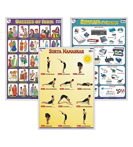 Early Learning Charts Set - 6(Set of 12) [Wall Chart]-3