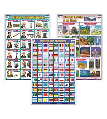 Early Learning Charts Set - 6(Set of 12) [Wall Chart]-2