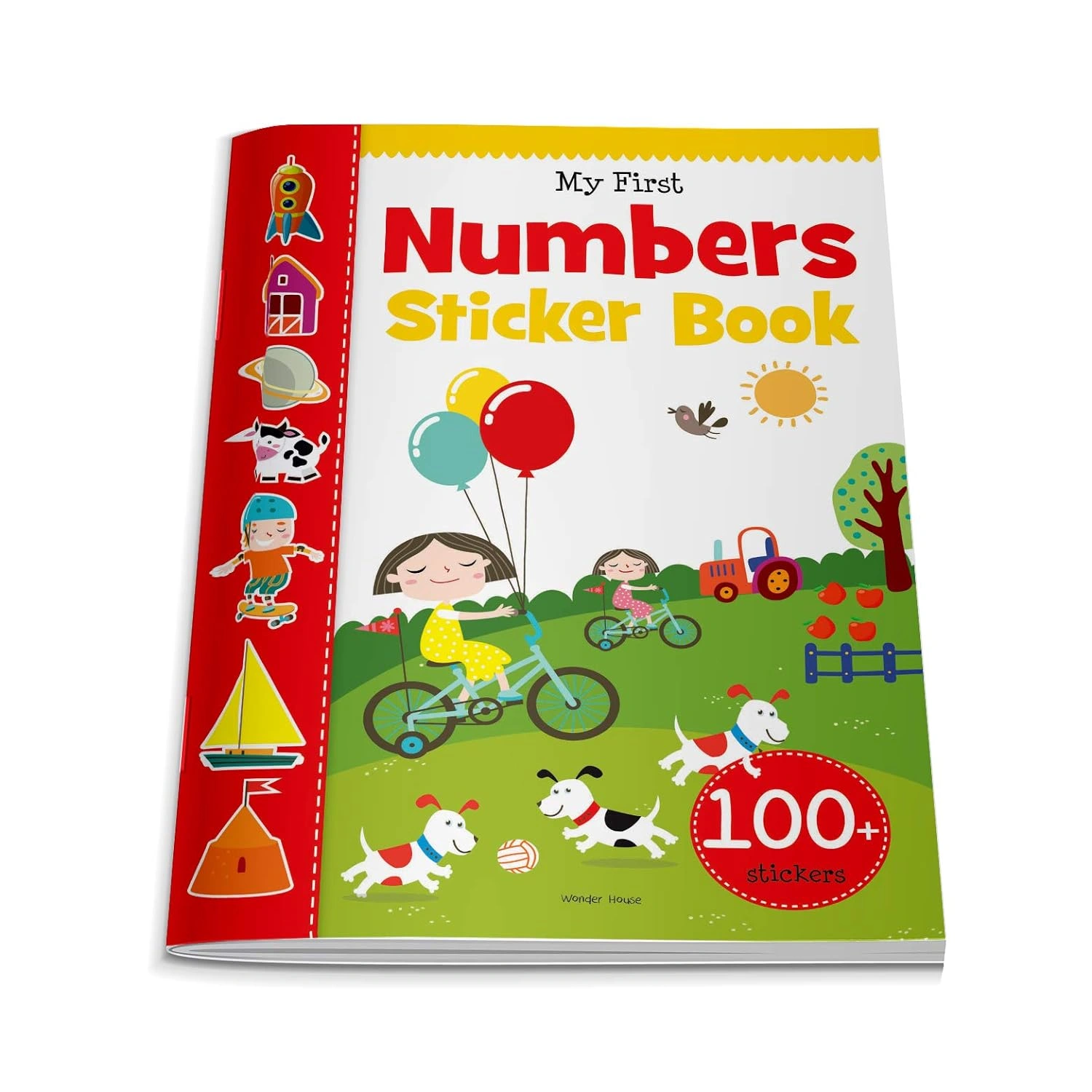 Early Learning Educational 10 Charts Boxset for Kids &amp; My First Numbers Sticker Book: Exciting Sticker Book With 100 Stickers Product Bundle-5