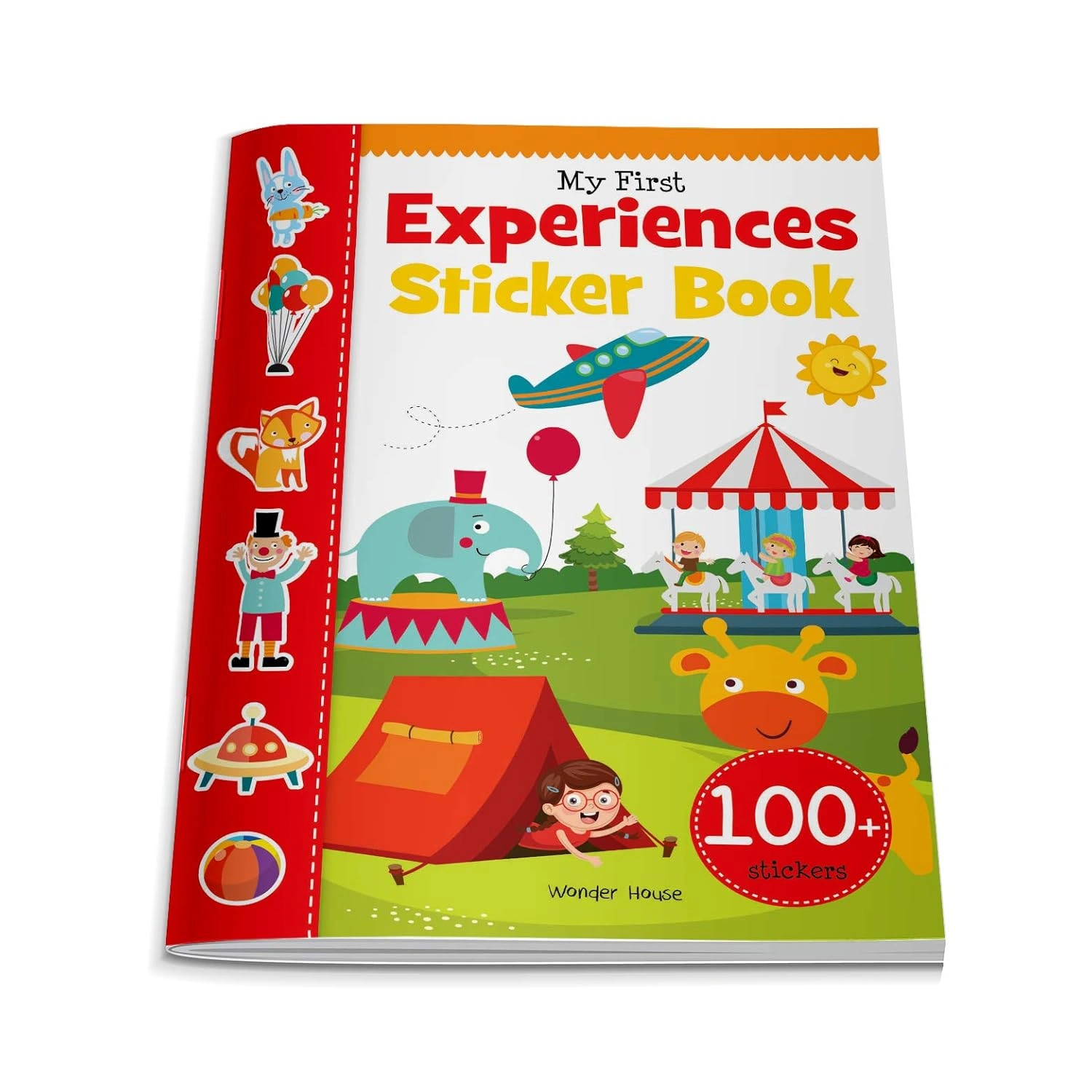 Early Learning Educational 10 Charts Boxset for Kids &amp; My First Experiences Sticker Book Product Bundle-5