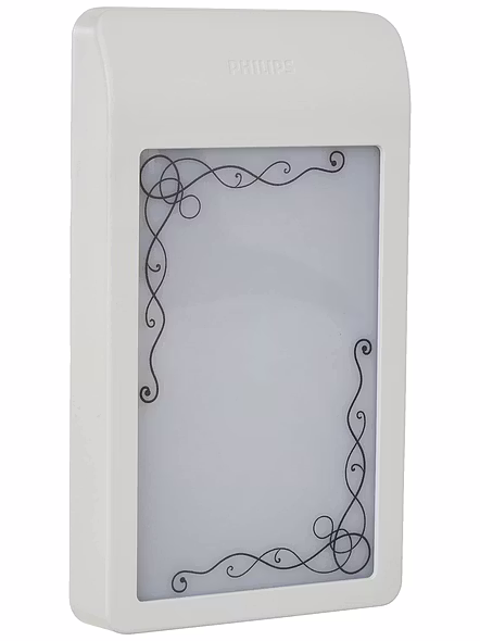 Philips 10W Decorative Wall Light/Wall Lamp | Coral Integrated LED Indoor Wall Lamp | Light Color : Cool White