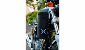 Tryka Gears Hydration Kit for Motorcycle Riders with Heat Sheild and Holder | Compatible to Most Bikes | Made in India (Black)