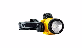 Havells 3 W Trekband Mini Rechargeable Head Torch in Yellow Colour, 3.7 V and 1200 mAh Battery Capacity, LHEXAJPGCN1Y003