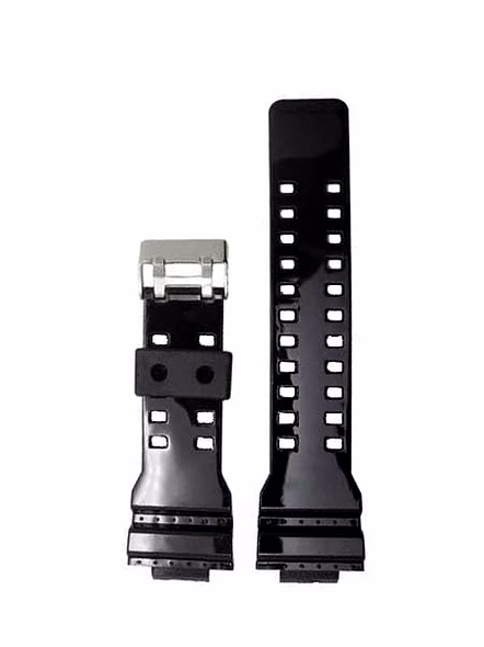 16MM Resin Compatible With Casio G-Shock G-651 & Other Model Watches J35CHN09, Black