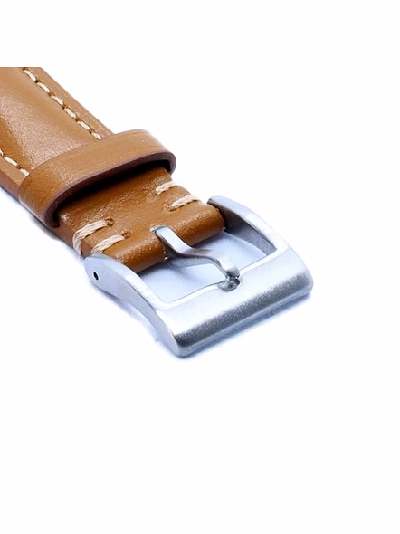 RDX Global Fashion Quick Release Cordovan Leather Watch Strap | Size: 20 mm | Colour: Brown