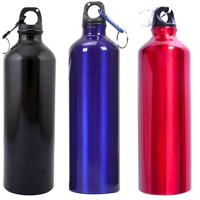 ALUMINIUM WATER BOTTLE-DW02Silver