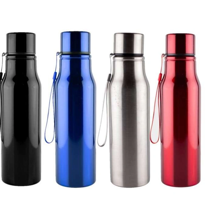 SS WATER BOTTLE (GLOSSY)-DW04Black