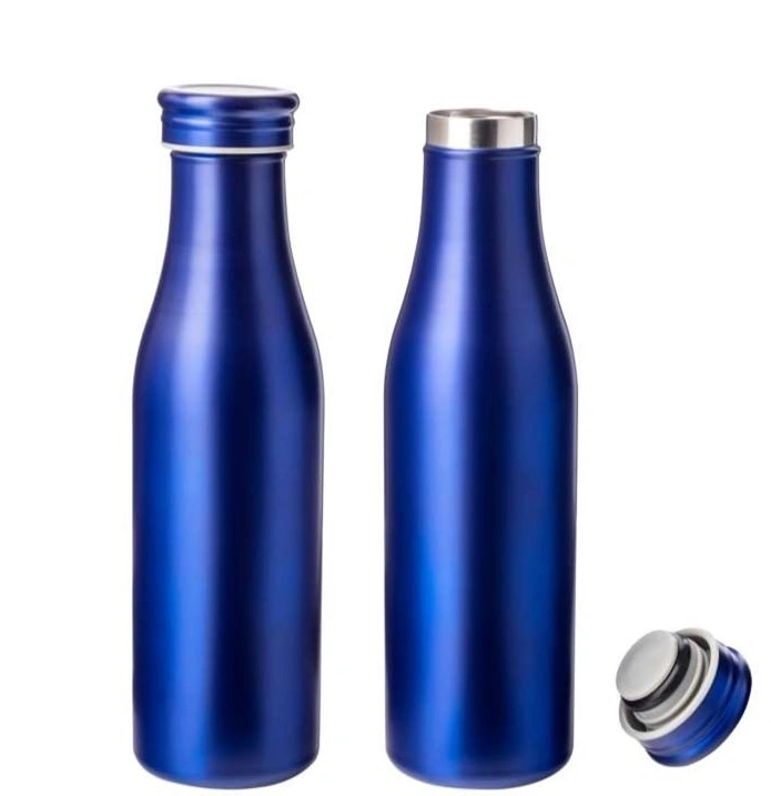 Vacuum  Insulated  Bottle 500 ml-DW23MetalBlue