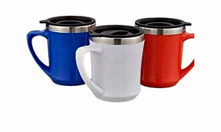 STAINLESS STEEL MUGSTYLO MUG