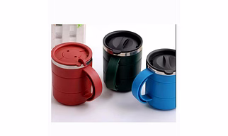 DRUM STAILESS STEEL MUG