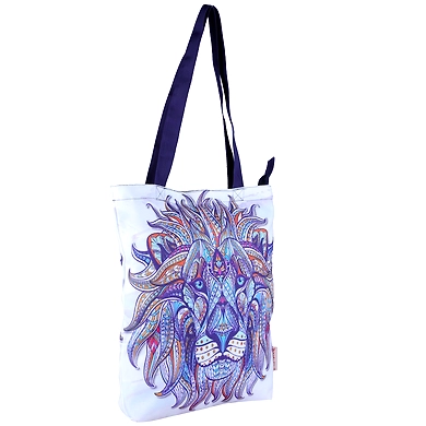 3D Digital Printed Canvas Ladies Hand  Bags NTB046-4