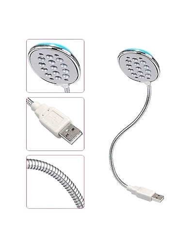 13 LED Flexible USB Light for Home/Computer/Laptop/Powerbank (MultiColor)-2