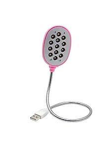 13 LED Flexible USB Light for Home/Computer/Laptop/Powerbank (MultiColor)