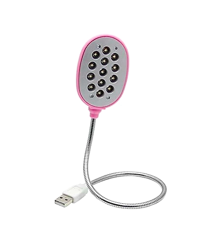 13 LED Flexible USB Light for Home/Computer/Laptop/Powerbank (MultiColor)-USB13LEDBLA