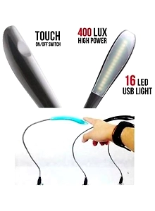 USB 16 LED Flexible Lamp for Home/Computer/Laptop/Powerbank (Multicolor)