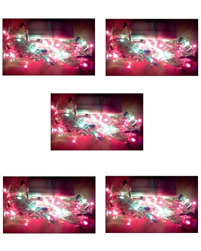 3-3.5 Meter Long Approx (Pack Of 5) String Lights Multi-5RICELIGHT