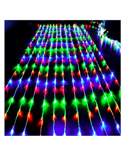 Water Fall Mode LED Curtain String Lights Multi-MULCURLIGH