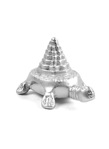 Best Quality Parad (Mercury) Tortoise Shree Yantra - 3.5 cm Approx
