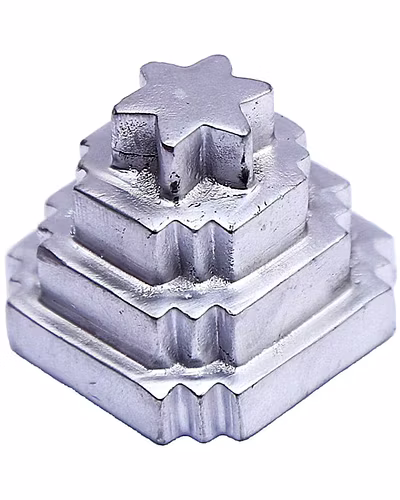 Parad ( Mercury ) Kuber Yantra 95 -100 Gram approx-PARKUBERYAN