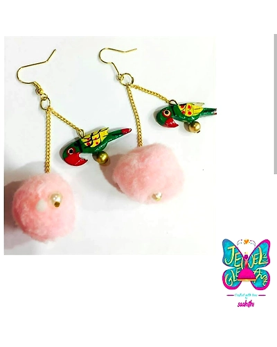 Parrot danglers-Jg024